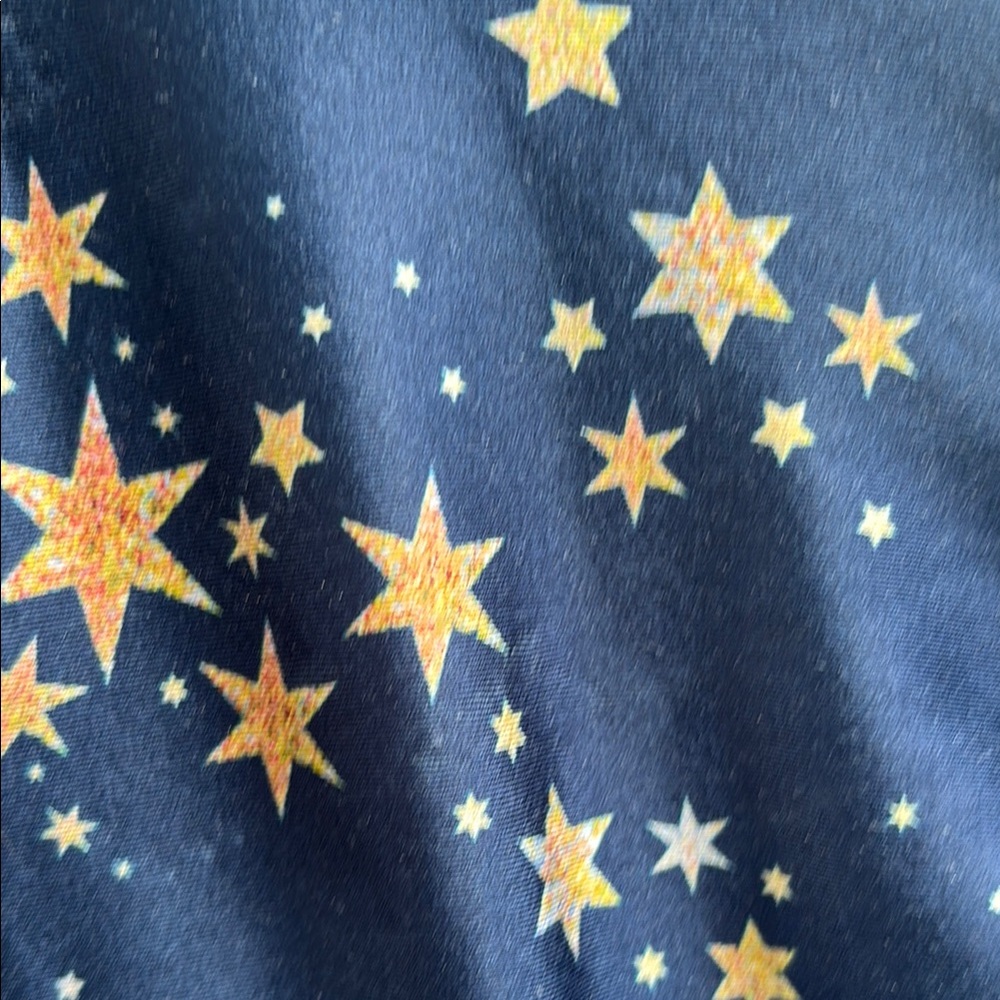 Starry Blue romper with Tie Detail - Picture 5 of 8